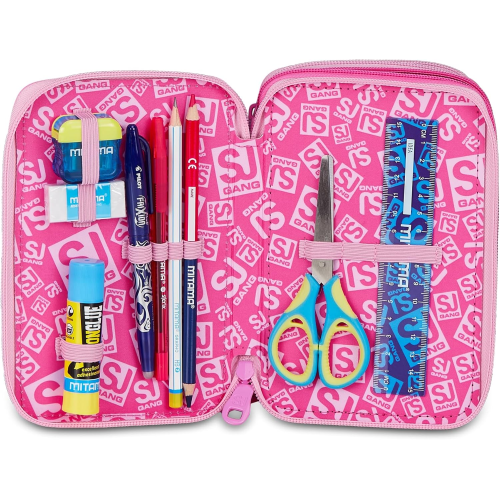 AST. 3 ZIP SJ GIRL HEART BUDDY