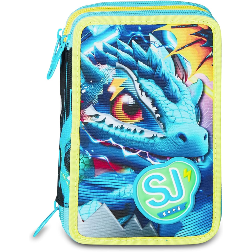 AST. 3 ZIP SJ BOY METAL DRAGON
