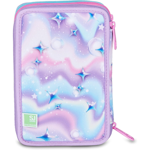 AST. 3 ZIP SJ GIRL UNICORN GLOW LED