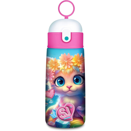 BOTTIGLIA TERMICA 450 ML SJ ANIMAL- GIRL