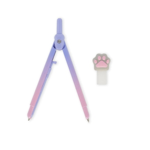 COMPASS WITH AUTOMATIC LEAD - MEOW KITTY