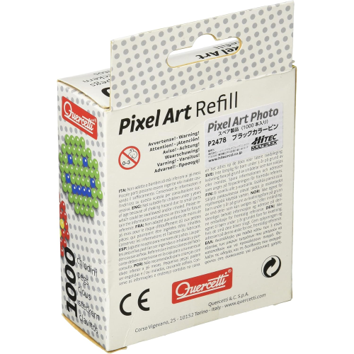 PIXEL ART REFILL-1000 D.4  BLACK