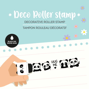 DECO ROLLER STAMP -  DECORATIVE - PANDA