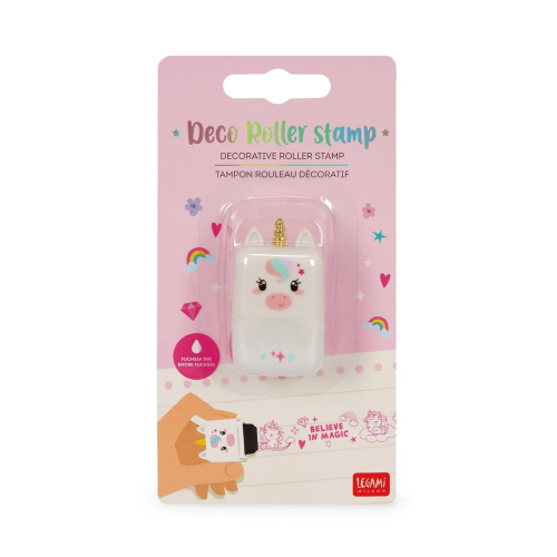DECO ROLLER STAMP -  DECORATIVE - UNICORN