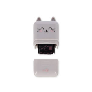 DECO ROLLER STAMP -  DECORATIVE - KITTY