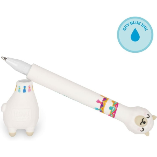 STAND - INK OVATION - BALLPOINT PEN WITH BASE - LLAMA