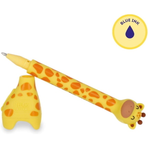 STAND - INK OVATION - BALLPOINT PEN WITH BASE - GIRAFFE