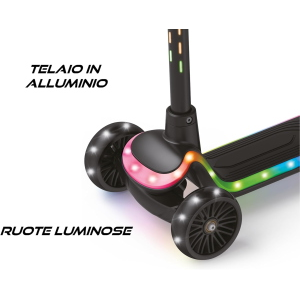 MONOPATTINO - 3R - TWIST E ROLL - LED MULTIC. 120 / 80MM