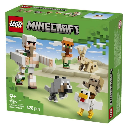 MINECRAFT -ATTACCO NEL DESERTO DEL FANTINO DI POLLI