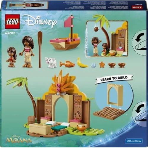 DISNEY LEGO - CASA DEL VILLAGGIO E BARCA