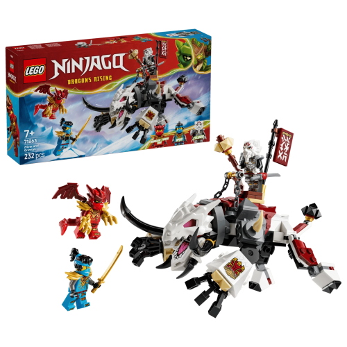  NINJAGO - ZILVAR E GRIMTAK LA BESTIA DEL DRAGO