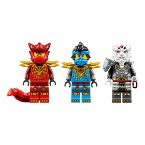  NINJAGO - ZILVAR E GRIMTAK LA BESTIA DEL DRAGO