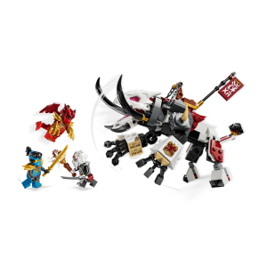  NINJAGO - ZILVAR E GRIMTAK LA BESTIA DEL DRAGO