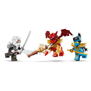  NINJAGO - ZILVAR E GRIMTAK LA BESTIA DEL DRAGO
