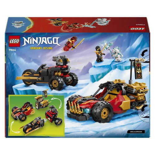  NINJAGO - VEICOLI COMBINATI DI KAI