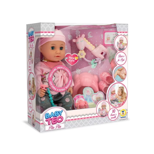 BABY TEO - BAMB. PLIN PLIN C/VOCE 33 CM