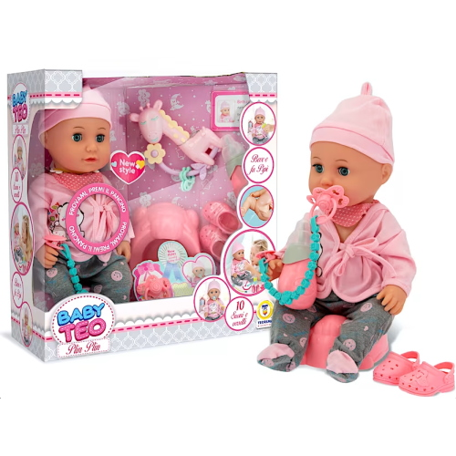 BABY TEO - BAMB. PLIN PLIN C/VOCE 33 CM