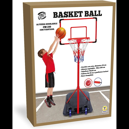 BASKET- COLONNA PIANTANA H 250 "TEOREMA"