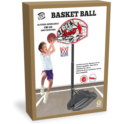 BASKET- COLONNA PIANTANA H 230 "TEOREMA"