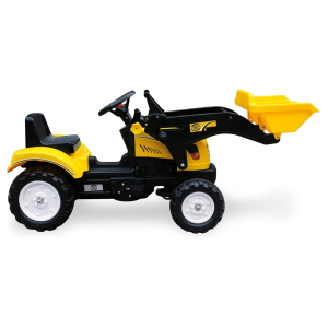 TRATTORE - PEDALE ESCAVATORE GIALLO "TEOREMA