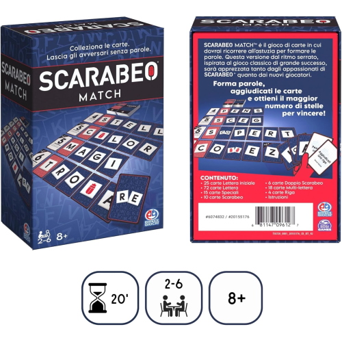 GIOCO DI CARTE - SCARABEO CARD GAME