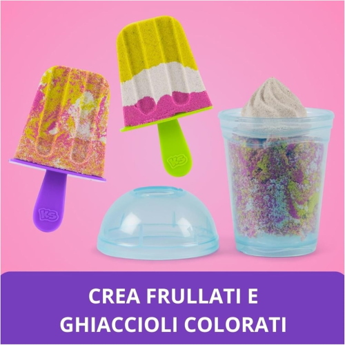 KINETIC SAND - SET FRULLATORE - SMOOTHIE MIXER 