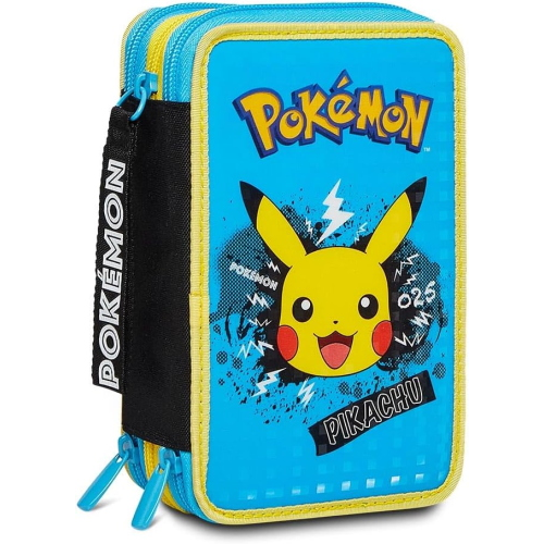 ASTUCCIO 3 ZIP POKEMON