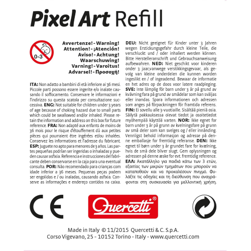 PIXEL ART REFILL-1000 D.4  RED