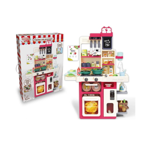 G.CHEF- CUCINA C/ACC FUNZ. REALI L&S E VAPORE 63 PZ