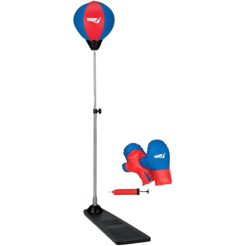 BOXE - PUNCHIING BALL C/PEDANA SET H. 90-125 CM