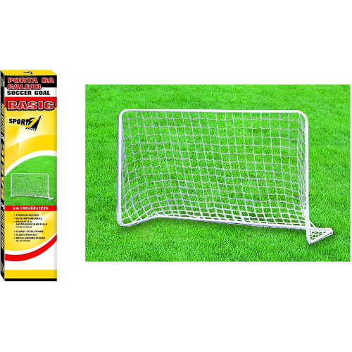 PORTA DA CALCIO METAL BASIC CM.180 X 60 X 122