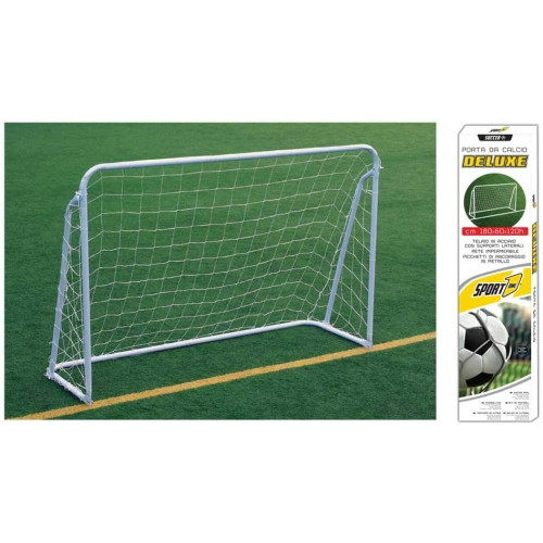 PORTA DA CALCIO METAL DELUXE CM.180 X 60 X 120