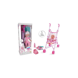 BABY TEO - BEBE´ SET CON PASSEGGINO
