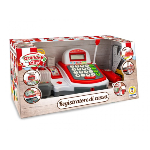 G.CHEF- REGISTRATORE DI CASSA C/SCANNER E RULLO FUNZ.