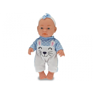 BABY TEO - BAMB. GOMMOSO 25 CM CELESTE