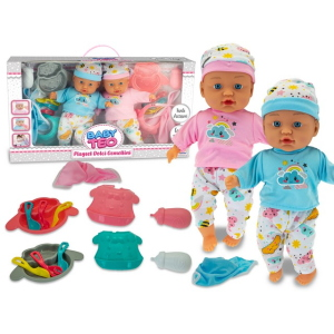 BABY TEO - SET GEMELLINI CON ACCESSORI