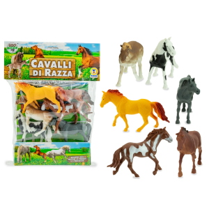 ANIMALI - B CAVALLI DEL MONDO 6 PZ