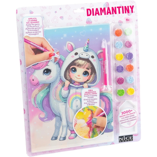 NICE - DIAMANTINY KAWAAII UNICORN RAGAZZA UNICORNO