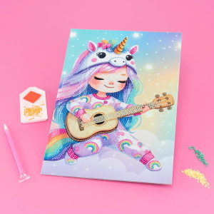 NICE - DIAMANTINY KAWAAII UNICORN CON CHITARRA