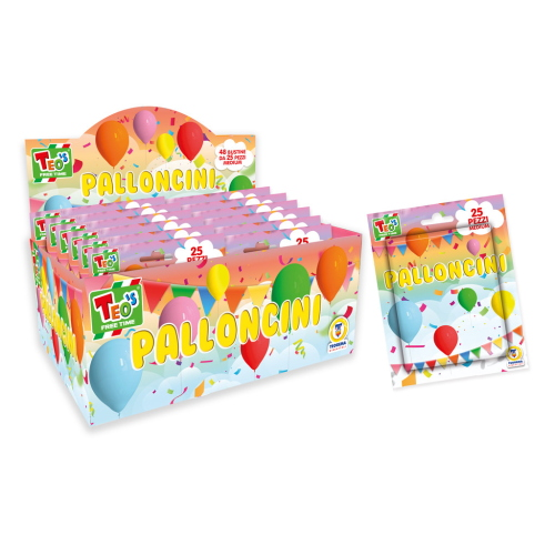 PALLONCINI - COLORATI 25 CXM